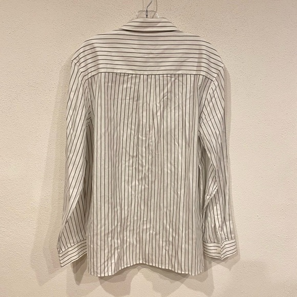 NWT Frame Classic Stripe Shirt Size Large - Picture 5 of 5